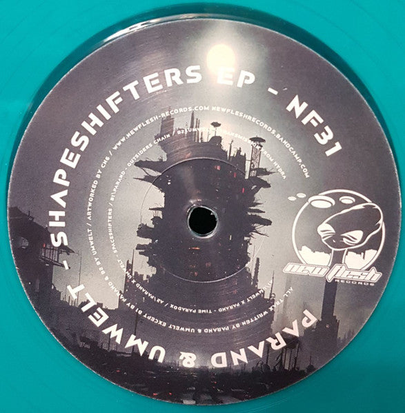Parand (2) & Umwelt - Shapeshifters EP — front sleeve