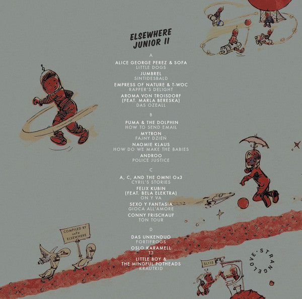 Various - Elsewhere Junior II — back sleeve