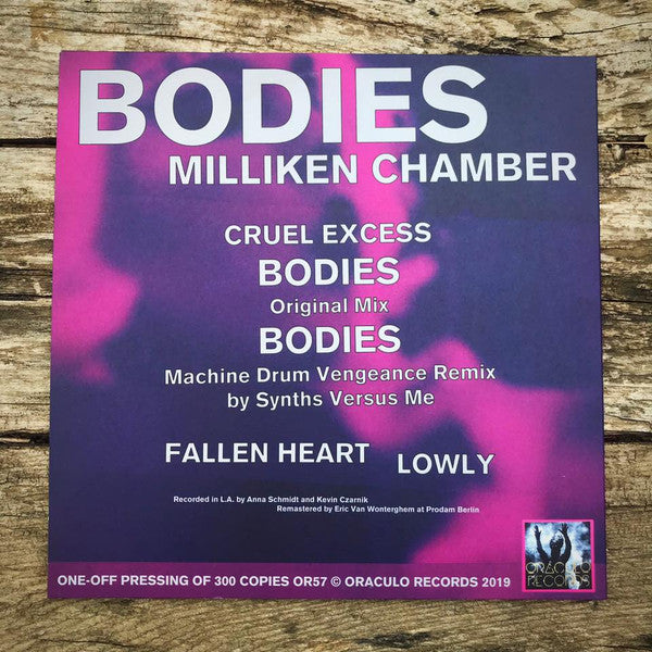 Milliken Chamber – Bodies (12", EP, Ltd, Mag) vinyl record | Paranoise Records