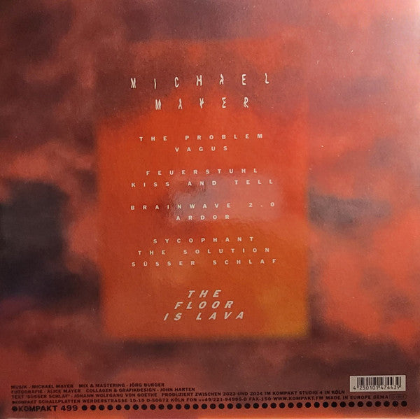 Michael Mayer – The Floor Is Lava (2xLP, Album) vinyl record | Paranoise Records