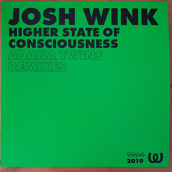 Josh Wink - Higher State Of Consciousness (Adana Twins Remixes) — front sleeve