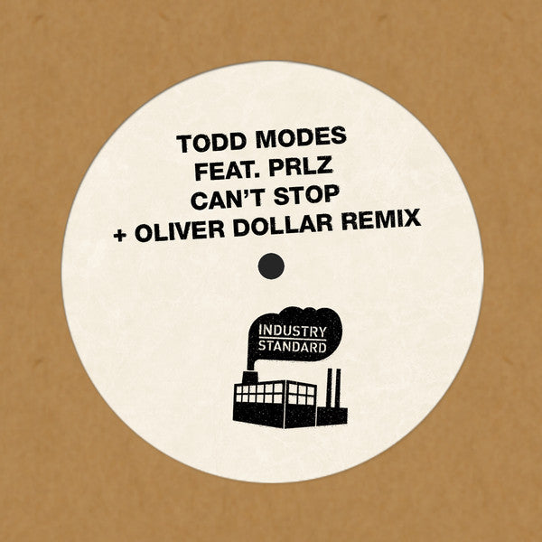 Todd Modes Feat. PRLZ – Can't Stop (12") vinyl record | Paranoise Records