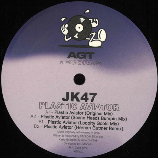 JK47 – Plastic Aviator (12", EP, RE) vinyl record | Paranoise Records