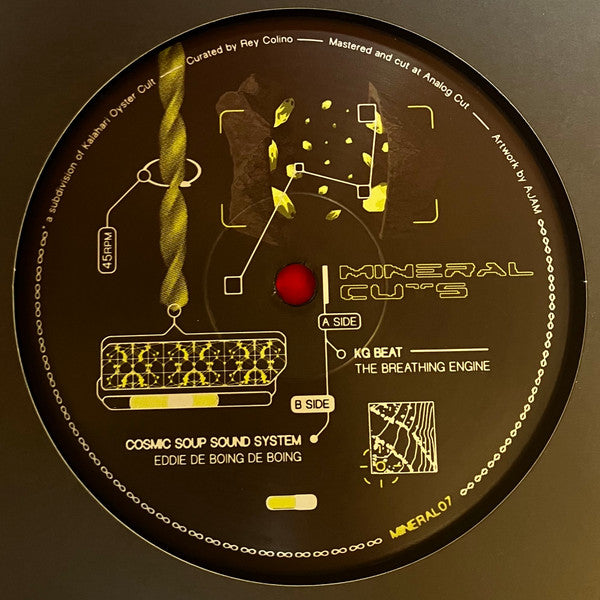 KG Beat, Cosmic Soup Sound System - MINERAL07 — front sleeve