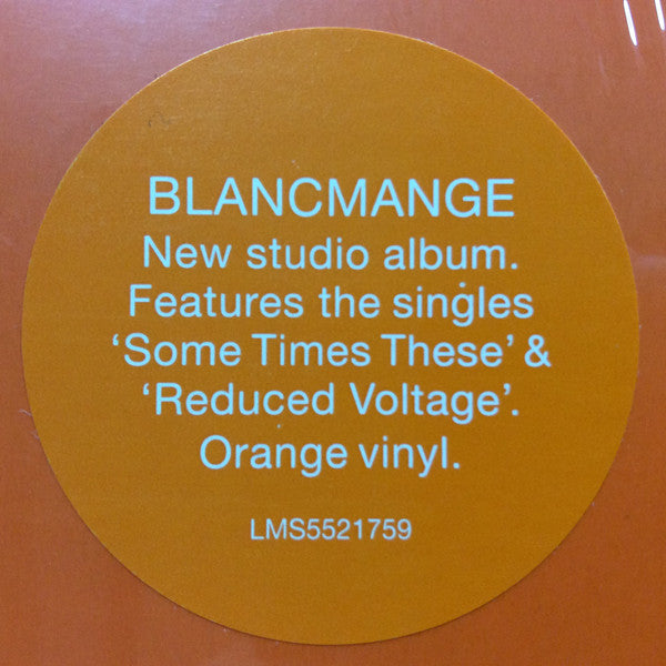 Blancmange – Private View (LP, Album, Ltd, Ora) vinyl record | Paranoise Records