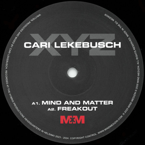 Cari Lekebusch – XYZ (2x12", Album) vinyl record | Paranoise Records