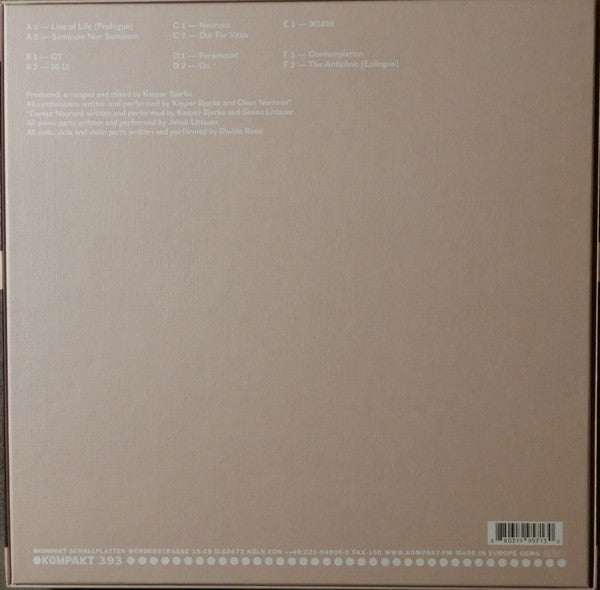Kasper Bjørke Quartet - The Fifty Eleven Project — back sleeve