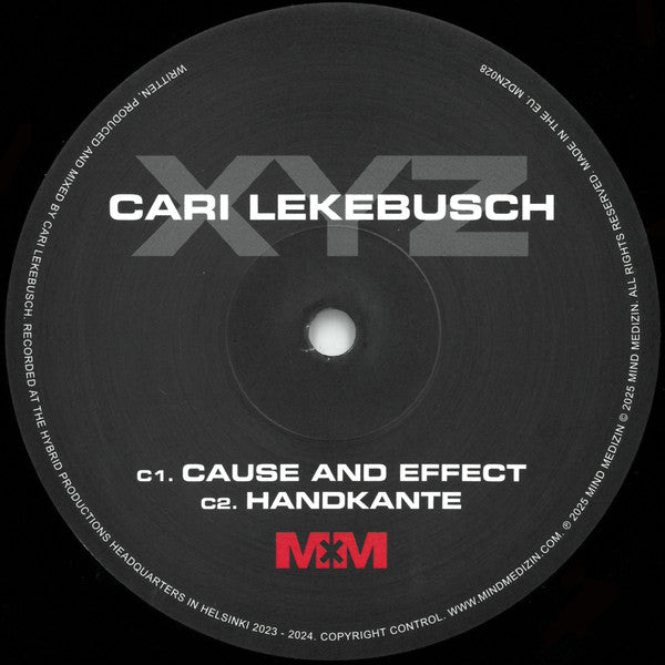 Cari Lekebusch – XYZ (2x12", Album) vinyl record | Paranoise Records