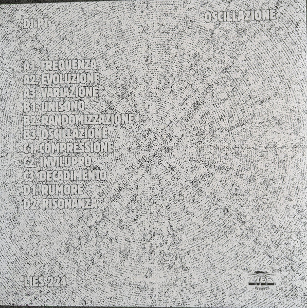 DJ Plant Texture – Oscillazione (2x12", Album) vinyl record | Paranoise Records