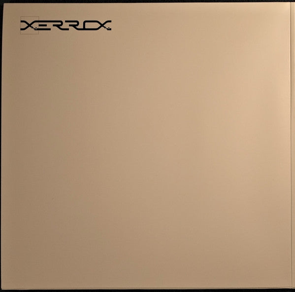 Alva Noto - Xerrox Vol.1 — back sleeve