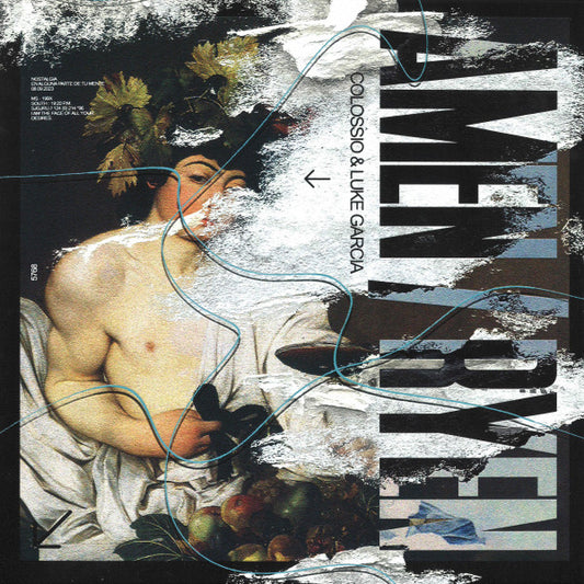 Colossio & Luke Garcia – Amen / Ryen (12", EP, Ltd, Blu) vinyl record | Paranoise Records
