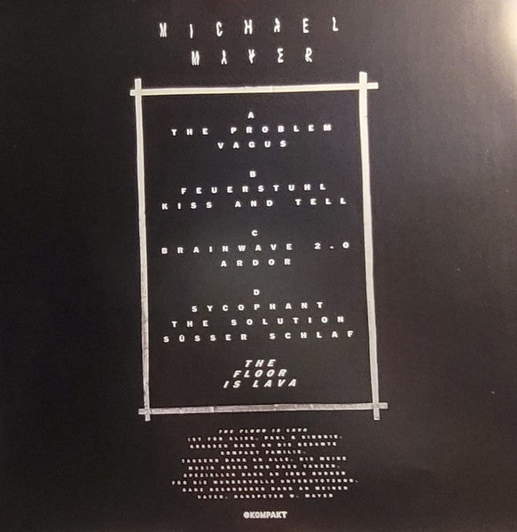 Michael Mayer – The Floor Is Lava (2xLP, Album) vinyl record | Paranoise Records