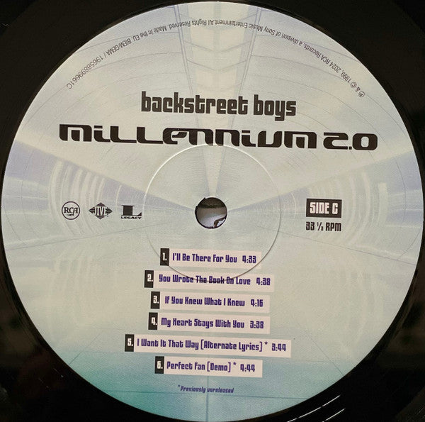 Backstreet Boys – Millennium 2.0 (2xLP, Album, Dlx, RE, 25t) vinyl record | Paranoise Records
