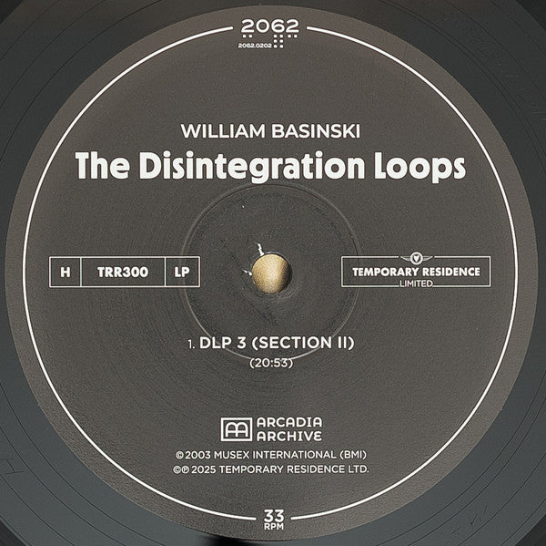 William Basinski – The Disintegration Loops (8xLP, Comp, Dlx, Num, RE, RM) vinyl record | Paranoise Records