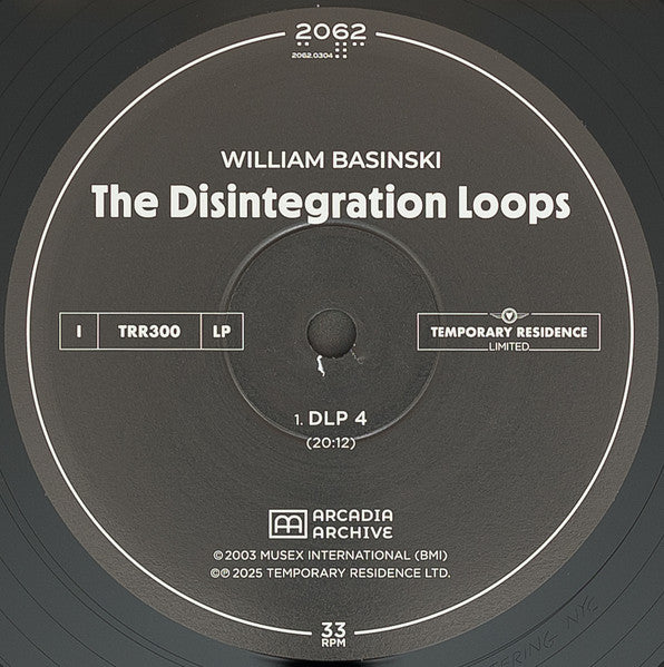 William Basinski – The Disintegration Loops (8xLP, Comp, Dlx, Num, RE, RM) vinyl record | Paranoise Records