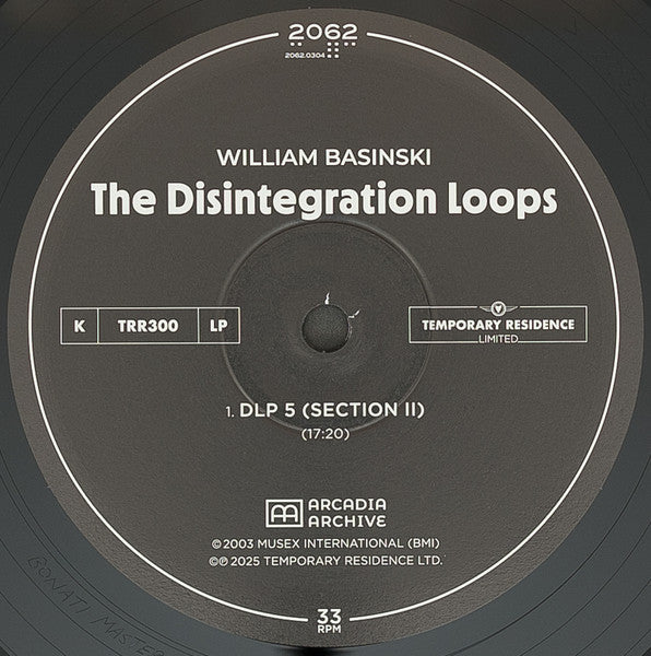 William Basinski – The Disintegration Loops (8xLP, Comp, Dlx, Num, RE, RM) vinyl record | Paranoise Records