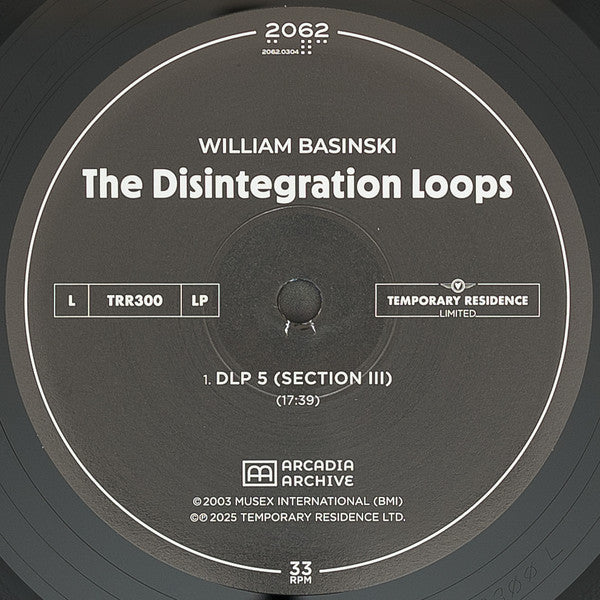 William Basinski – The Disintegration Loops (8xLP, Comp, Dlx, Num, RE, RM) vinyl record | Paranoise Records