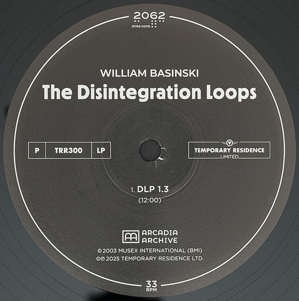 William Basinski – The Disintegration Loops (8xLP, Comp, Dlx, Num, RE, RM) vinyl record | Paranoise Records