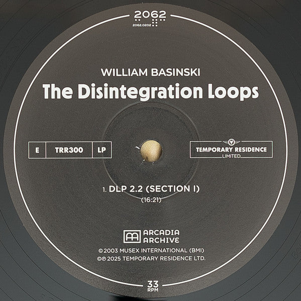 William Basinski – The Disintegration Loops (8xLP, Comp, Dlx, Num, RE, RM) vinyl record | Paranoise Records